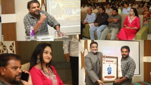 Journalists’ Mahakumbh at Godhra in the presence of Jagadish Chandra Bariya: More than 200 journalists honored in the second session