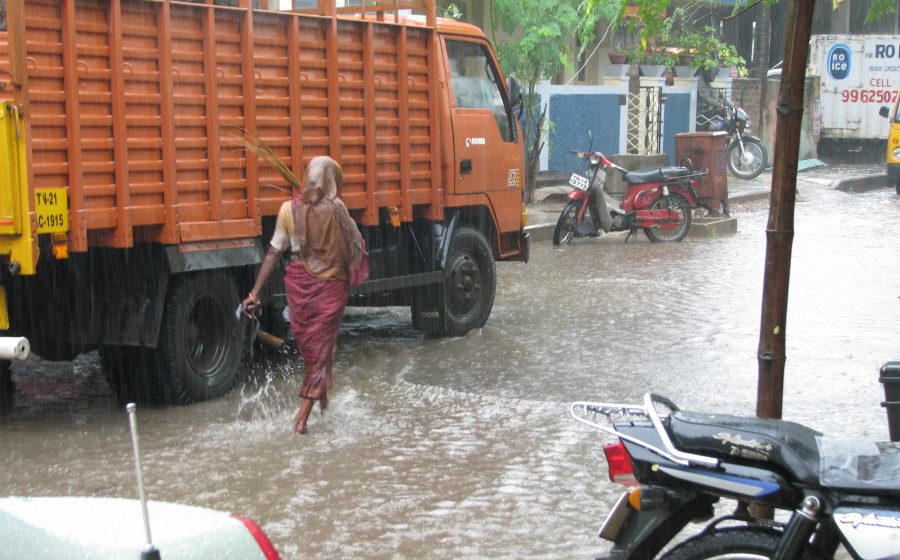 Monsoon flooding in India