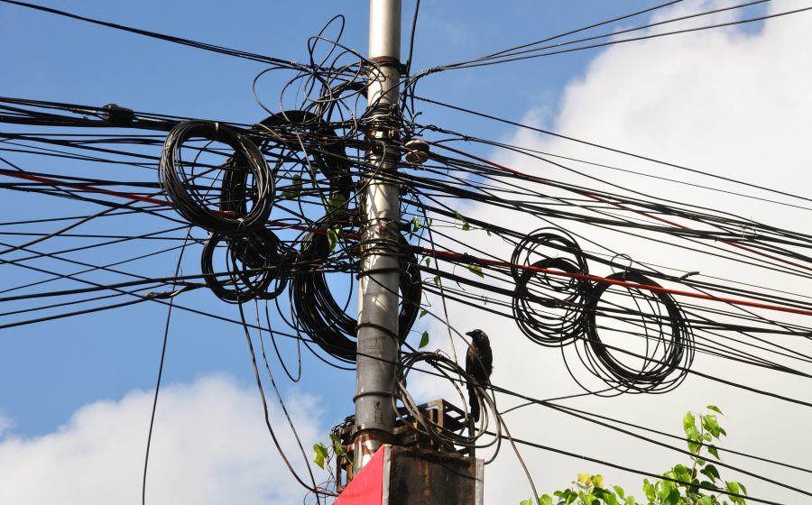 Power lines (representative image)