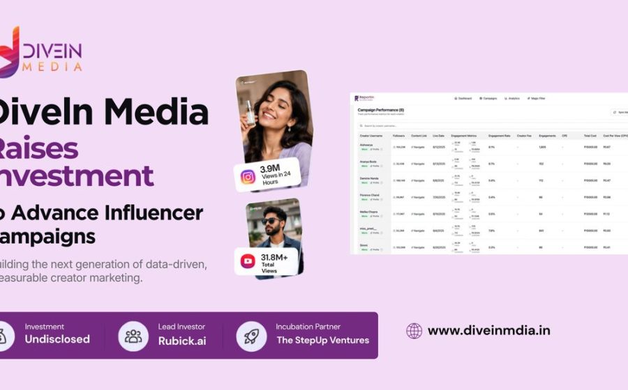 DiveIn Media Secures Investment to Advance Influencer Campaign Reporting